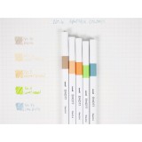 Uni Emott No.6 Nature Colors 5db-os vegyes színű tűfilc készlet