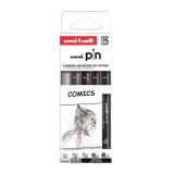 Uni Pin Comics 5 darabos rajzmarker készlet (2UPIN5PASP019)