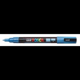 Uni Posca 0,9-1,3 mm Dekormarker - Fényes kék (1db) (2UPC3MLK)