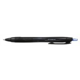 UNI "SXN-157S Jetstream Sport" 0,35 mm nyomógombos fekete tolltest kék golyóstoll