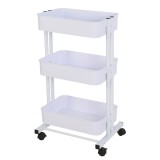 Unic Spot Debby gurulós tároló polc, fehér