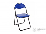 UNICSPOT Cordoba fémvázas szék, kék, Méret: 86x38x40 cm