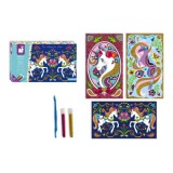 Unikornis glitteres kép készítő kreatív szett