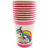Unikornis party papírpohár 10db-os kiszerelésben 72579