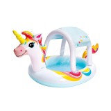 Unikornisos spriccelős medence 254x132x109cm - Intex