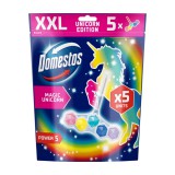 Unilever Magyarország Kft. Domestos Power5 WC-frissítő blokk 5x50g Magic Unicorn