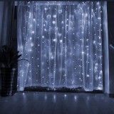 Union Led fényfüggöny 400 Led-es, 2x2 méter, hideg fehér, strapabíró fényfüggöny