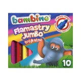 Unipap Bambino: Jumbo színes filctoll 10db-os szett