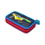 Unipap Hot Wheels Criss Cross Crash 2 emeletes töltött tolltartó