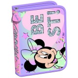 Unipap Minnie egér pasztell színű kihajtható tolltartó 21x14x3,5cm