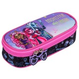 Unipap Monster High ovális tolltartó 23cm