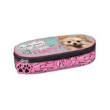 Unipap My little friend Happy kutyás hengeres tolltartó