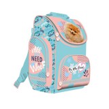 Unipap My Little Friend kutyusos anatómiai iskolatáska, hátizsák 35x27x16cm