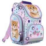 Unipap My Little Friend - Pastel Kitty cicás ergonomikus iskolatáska, hátizsák 35,5x27,5x16cm