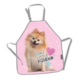 Unipap My Little Friend Sweet Pomeranian kutyás festőkötény