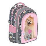 Unipap My Little Friend Sweet Pomeranian kutyás iskolatáska, hátizsák BPL58 40x29x19cm