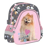 Unipap My Little Friend Sweet Pomperanian kutyás ovis hátizsák 28x25cm