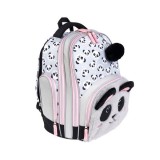 Unipap Pandás prémium kétrekeszes iskolatáska, hátizsák 37x20x31cm