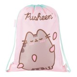 Unipap Pusheen rózsaszín tornazsák, sportzsák 34x43cm