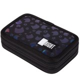 Unipap St.Right Black Cats kétemeletes töltött tolltartó