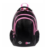 Unipap St.Right Black Glitter iskolatáska, hátizsák BP26 39x27x17cm