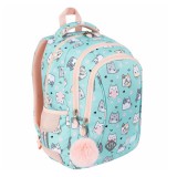 Unipap St.Right Charming Cats cicás iskolatáska, hátizsák BP26 39x27x17 cm