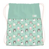 Unipap St.Right Charming Cats tornazsák, sportzsák 34x43cm