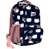 Unipap St.Right Cute Kitties cicás iskolatáska, hátizsák BP71