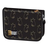 Unipap St.Right Golden Cats kihajtható tolltartó PC03 20,5x14x3,5 cm