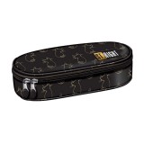 Unipap St.Right Golden Cats ovális tolltartó PC01 23x9,5x6cm