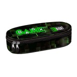 Unipap St.Right Green Game ovális tolltartó PC01 23x9,5x6cm