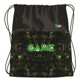 Unipap St.Right Green Game tornazsák, sportzsák 43x34cm