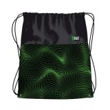 Unipap St.Right Green Halftone tornazsák, sportzsák 43x34cm
