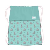 Unipap St.Right Grey Rabbits tornazsák, sportzsák 43x34cm