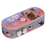 Unipap St.Right My Little Friends Grey York ovális tolltartó 23cm