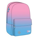 Unipap St.Right Rózsaszín-Kék Gradien iskolatáska, hátizsák BP33 40x31x17 cm