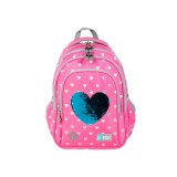 Unipap St.Right Sequin ergonomikus iskolatáska hátizsák 16"