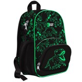 Unipap St.Right T-Rex dinoszaurusz mintás ergonomikus iskolatáska, hátizsák BP-70
