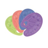 Unipap Színes műanyag festőpaletta többféle változatban