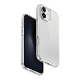 Uniq Air Fender Apple iPhone 16 szilikon tok, átlátszó