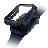 UNIQ case Torres Apple Watch Series 4/5/6/SE 44mm. niebieski/nautical blue