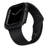 UNIQ case Valencia Apple Watch Series 4/5/6/7/8/SE 40/41mm. grafitowy/graphite