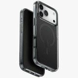 Uniq Clario Magclick Apple iPhone 17 Pro MagSafe tok, fekete