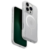 Uniq Combat Active Luminous Magclick Apple iPhone 16 Pro MagSafe tok, átlátszó-fehér (világítós)