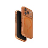 Uniq Combat Magclick Apple iPhone 17 Pro MagSafe tok, átlátszó-narancs