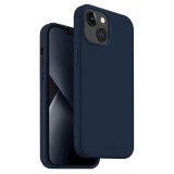 UNIQ etui Lino iPhone 14 Plus 6.7" tengeri kék tok