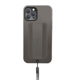 Uniq Hybrid Heldro - iPhone 12 Pro Max tok karpántal - szürke