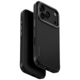 Uniq Keva Magclick Apple iPhone 17 Pro MagSafe Aramid tok, fekete