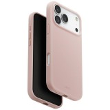 Uniq Lino Apple iPhone 17 Pro Max MagSafe szilikon tok, rózsaszín