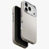 Uniq Lyden Apple iPhone 17 Pro MagSafe Bőr tok, bézs-ezüst